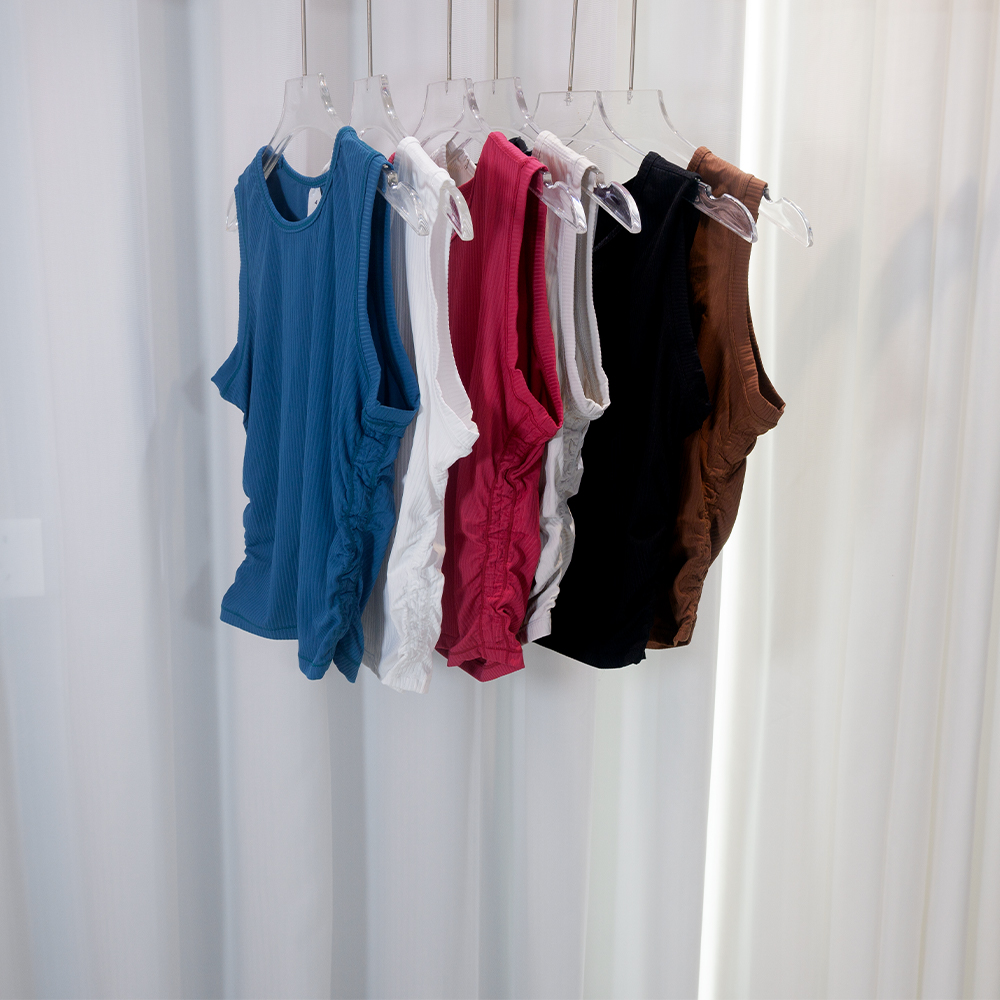 Summer Yoga Wear Ribbed Tank T - đánh giá và giá Tank Top Ribbed